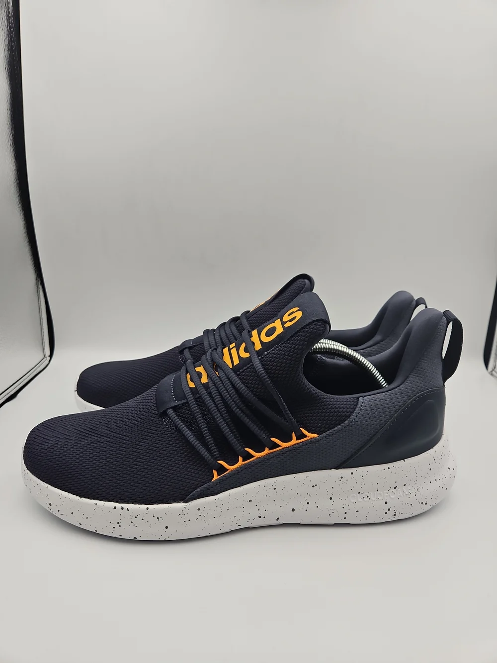 Adidas Men’s Navy Athletic Swim-Inspired Sneakers